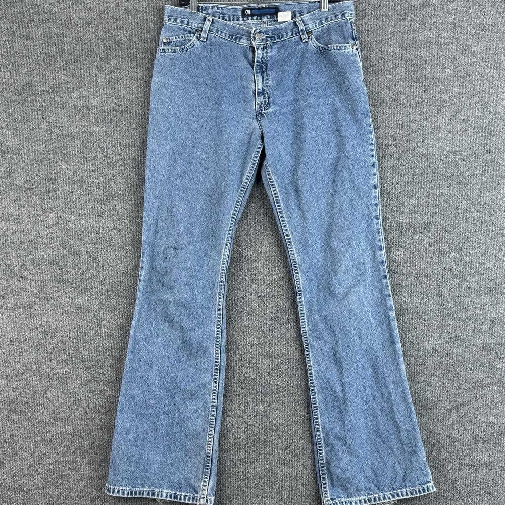 Vintage Levi's L2 Jeans Womens 13 JR M Blue Bootcut Flare 100% Cotton Y2K